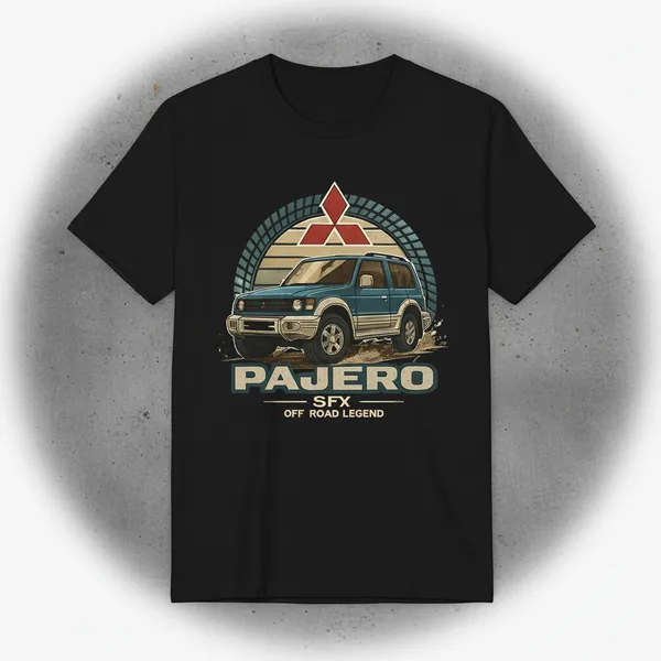 Mitsubishi_Pajero_Sfx_Off_Road_Legend_Black_T-Shirt