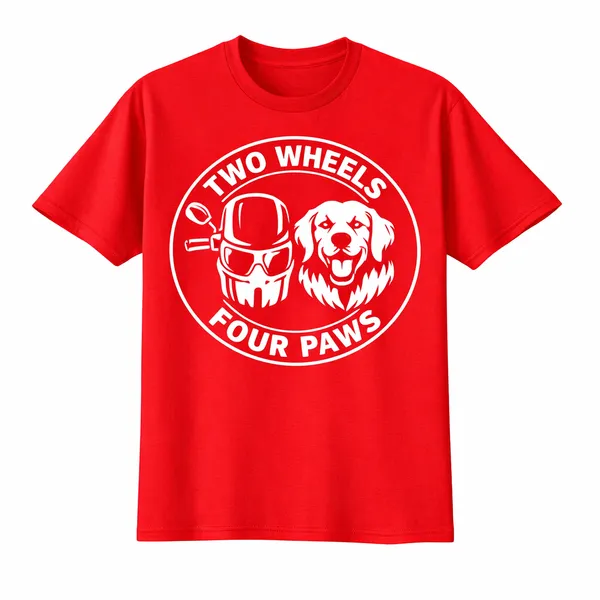 2_Wheels_4_Paws_Print_on_Tee