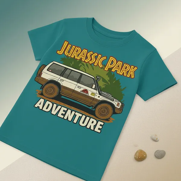 Jurassic_Park_Adventure_Graphic_T-Shirt_For_Kids