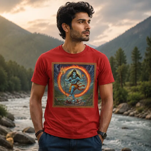 Nataraja_Shiva_Graphic_T-Shirt_-_Red_Cotton_Tee_With_Divine_Dance_Print