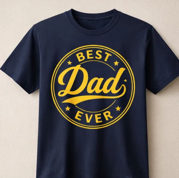 Best_Dad_Ever_Printed_in_Navy_Mens_T-Shirt