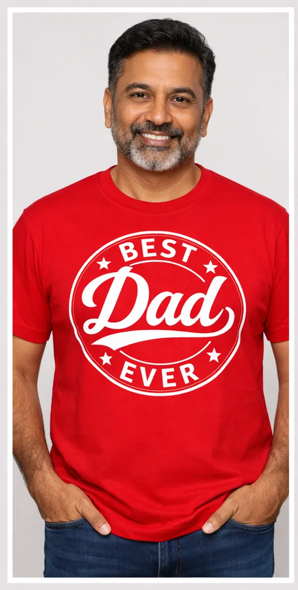 Best_Dad_Ever_Printed_in_Red_Mens_T-Shirt