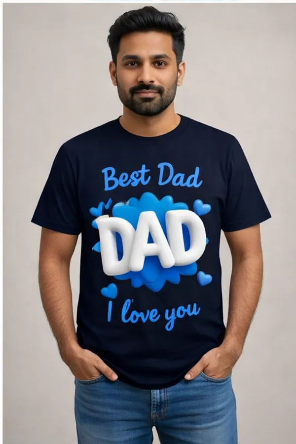 Best_Dad_I_Love_You_Print_on_Navy_Blue_Mens_T-Shirt