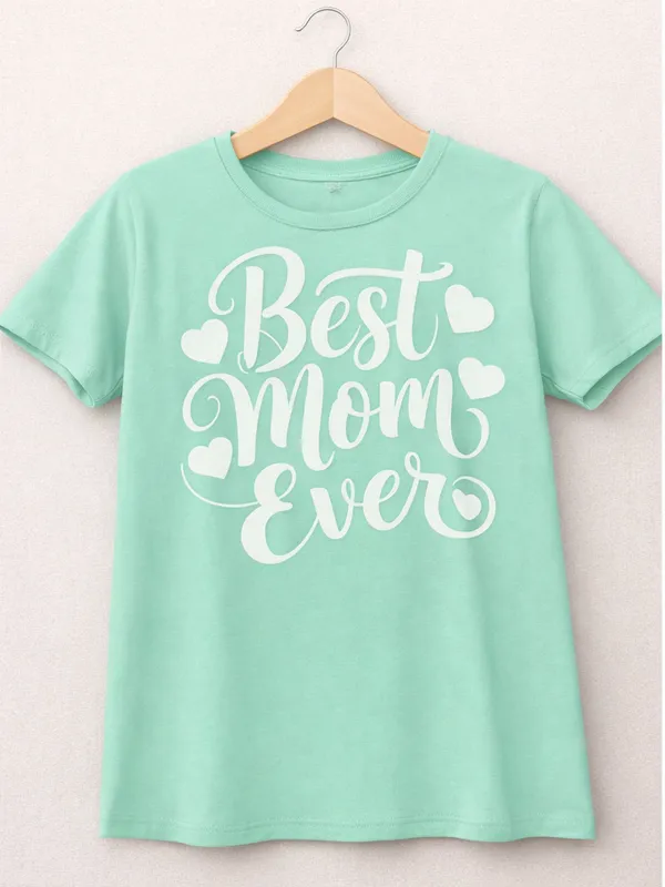 Best_mom_Ever_Print_on_Womens_Tee