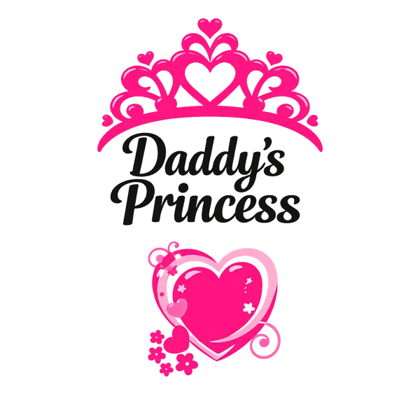 Daddy'S_Princess_Mint_Green_T-Shirt_For_Girls_With_Pink_Crown_Design