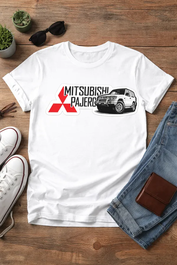 Mitsubishi_Pajero_Graphic_Print_T-Shirt