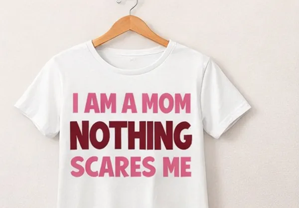 I_Am_Mom_Nothing_Sacres_Me_Print_on_Womens_T_Shirt