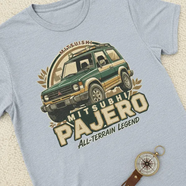 Mitsubishi_Pajero_All-Terrain_Legend_Graphic_T-Shirt