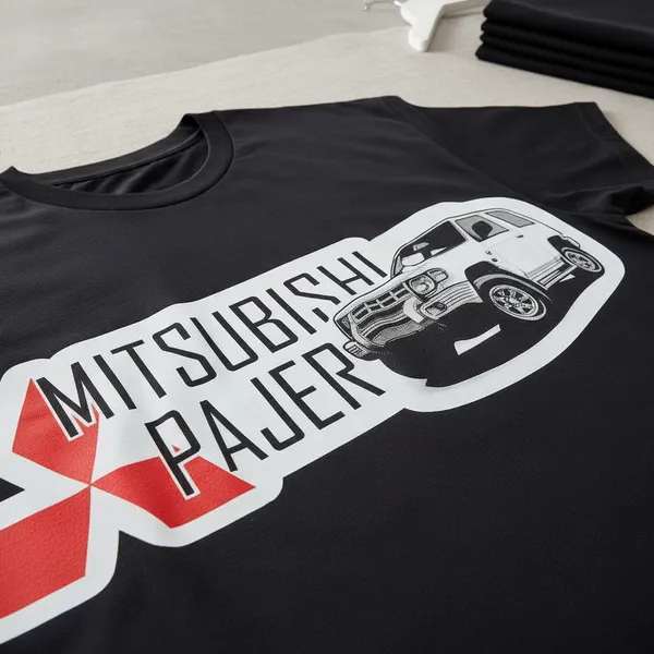 Mitsubishi_Pajero_Graphic_Print_Black_T-Shirt