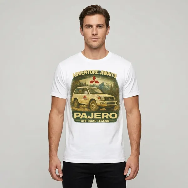 Mitsubishi_Pajero_Off-Road_Legend_Adventure_Awaits_Graphic_T-Shirt