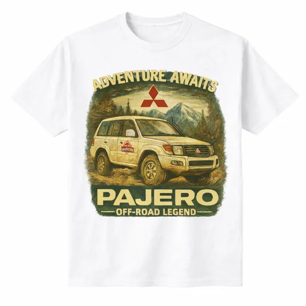 Mitsubishi_Pajero_Off-Road_Legend_Adventure_Awaits_Graphic_T-Shirt