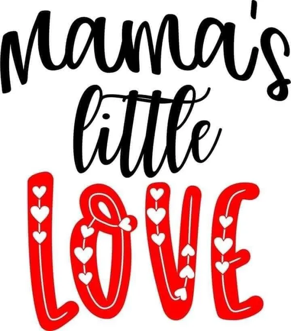 Mama's_Little_Love_Print_on_Kids_Tee