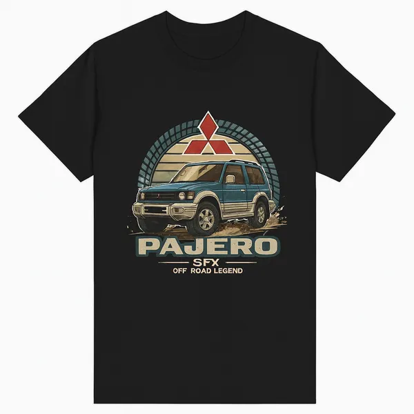 Mitsubishi_Pajero_Sfx_Off_Road_Legend_Black_T-Shirt