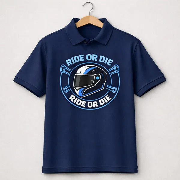 Ride_or_Die_on_Mens_Polo_Shirt