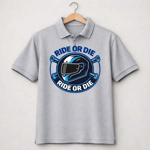 Ride_or_Die_on_Mens_Polo_Shirt