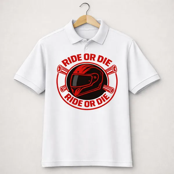 Ride_or_Die_on_Mens_Polo_Shirt