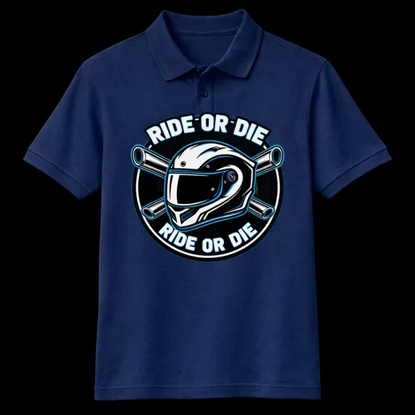 Ride_or_Die_on_Mens_Polo_Shirt