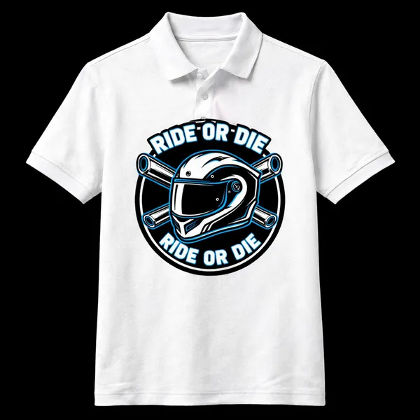 Ride_or_Die_on_Polo_Shirt