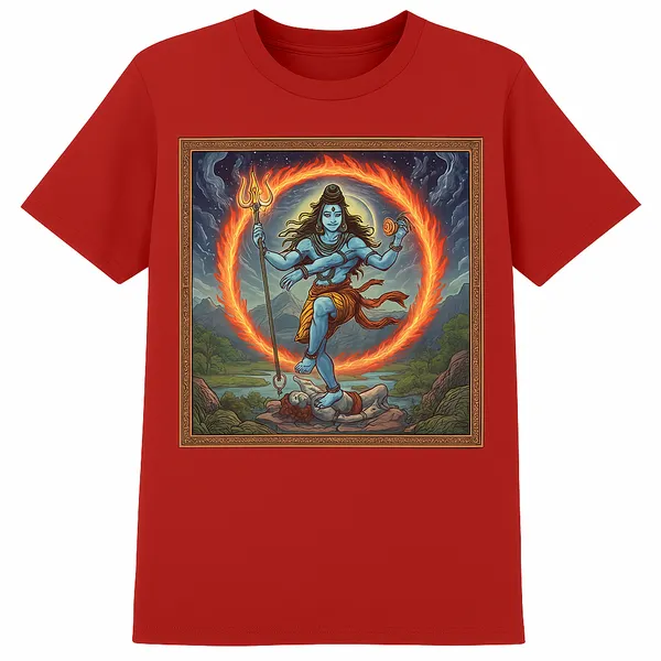 Nataraja_Shiva_Graphic_T-Shirt_-_Red_Cotton_Tee_With_Divine_Dance_Print
