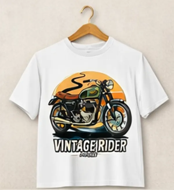Vintage_Rider_Print_on_Mens_T_Shirt