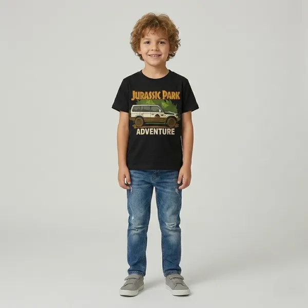 Jurassic_Park_Adventure_Kids_Black_T-Shirt