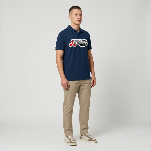 Mitsubishi_Pajero_Graphic_Print_Navy_Blue_Polo_T-Shirt