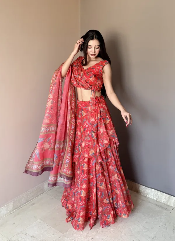 Floral_Printed_Lehenga_Set_with_Stylish_Sleeveless_Blouse_&_Designer_Dupatta