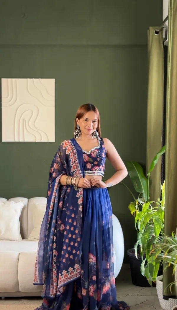 Navy_Blue_Georgette_Floral_Digital_Print_Lehenga_Set_with_Padded_Blouse_&_Dupatta