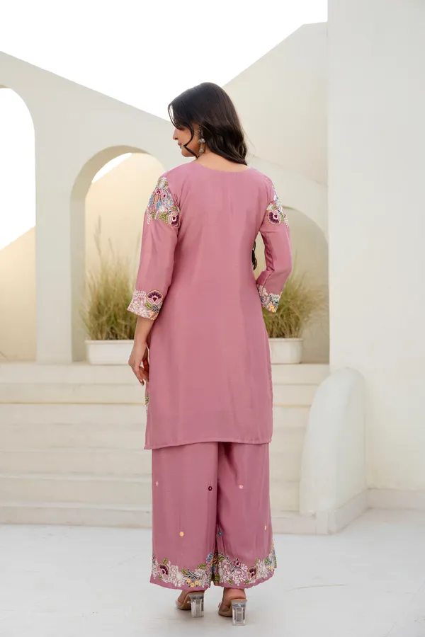 Pink_Chinon_Embroidered_Palazzo_Set_with_Zardosi_Hand_Work_|_Party_Wear_Ethnic_Outfit_for_Women