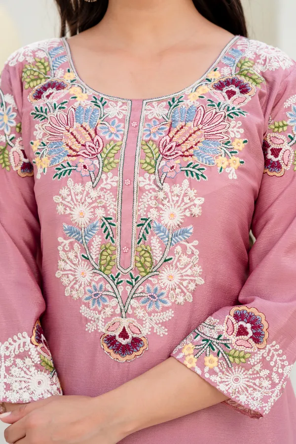 Pink_Chinon_Embroidered_Palazzo_Set_with_Zardosi_Hand_Work_|_Party_Wear_Ethnic_Outfit_for_Women