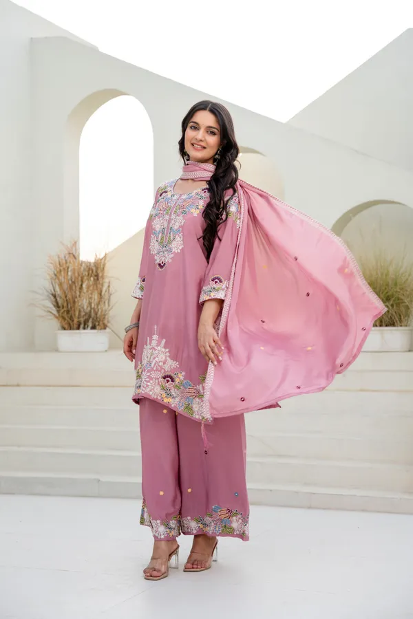 Pink_Chinon_Embroidered_Palazzo_Set_with_Zardosi_Hand_Work_|_Party_Wear_Ethnic_Outfit_for_Women
