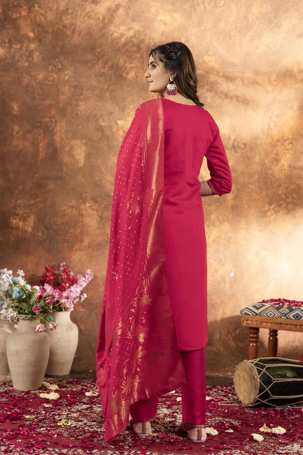 Pink_Marina_Silk_Embroidered_Kurta_Pant_Set_For_Women