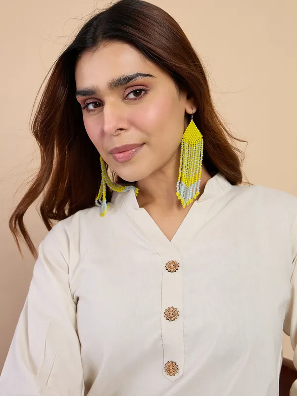 Off_White_Pure_Cotton_Designer_Embroidered_Co-Ord_Set_For_Women