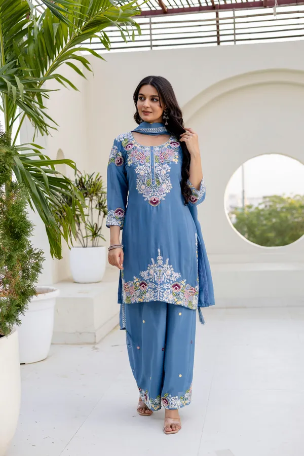 Sky_Blue_Chinon_Embroidered_Palazzo_Set_with_Zardosi_Hand_Work_|_Party_Wear_Ethnic_Outfit_for_Women