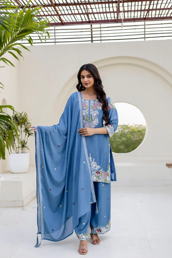 Sky_Blue_Chinon_Embroidered_Palazzo_Set_with_Zardosi_Hand_Work_|_Party_Wear_Ethnic_Outfit_for_Women