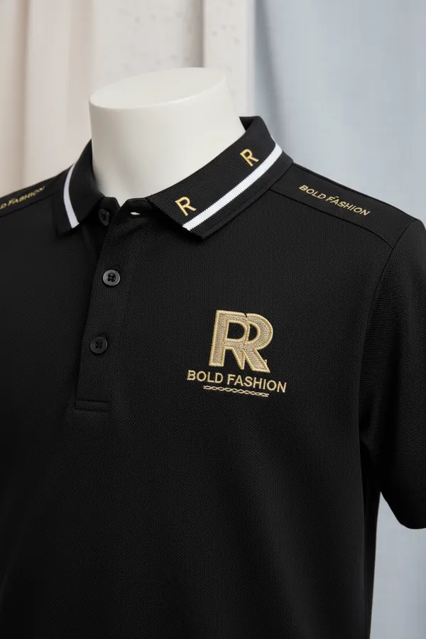 Polo_Arnova_Black_Polo_T-Shirt_With_Embroidered_Logo_For_Boys