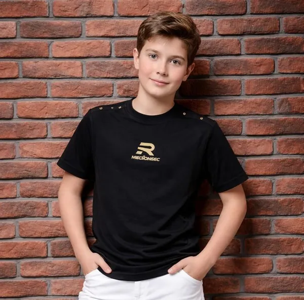 Nivia_Encounter_Kids_Black_T-Shirt_For_Boys