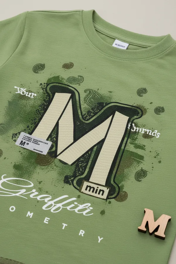 Boys_Green_Graphic_Print_T-Shirt_-_Graffiti_Geometry_Design