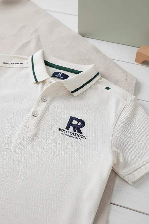 White_Polo_T-Shirt_With_Logo_For_Boys