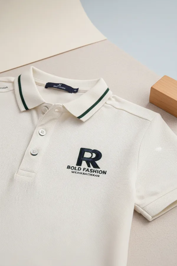 White_Polo_T-Shirt_With_Logo_For_Boys