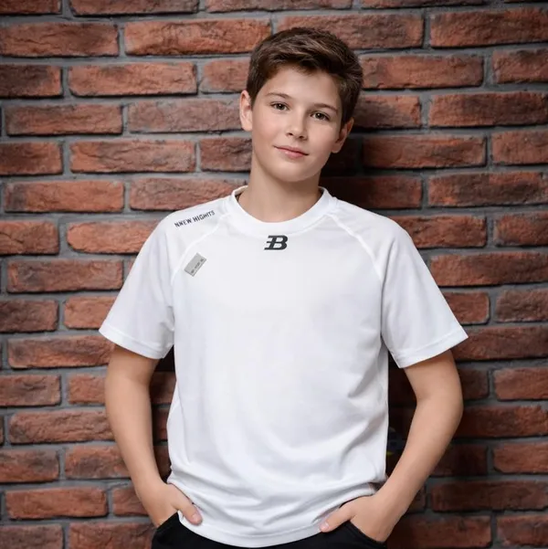 Boys_White_Athletic_Performance_T-Shirt_With_Logo