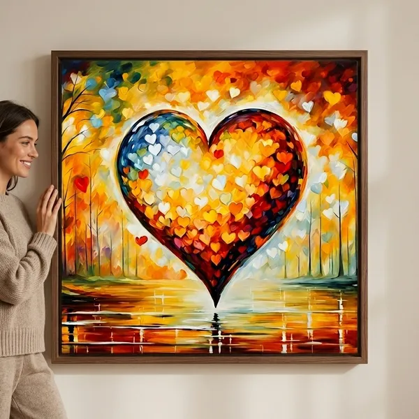 Large_Heart_Shaped_Colorful_Autumn_Forest_Oil_Painting_Canvas_Wall_Art