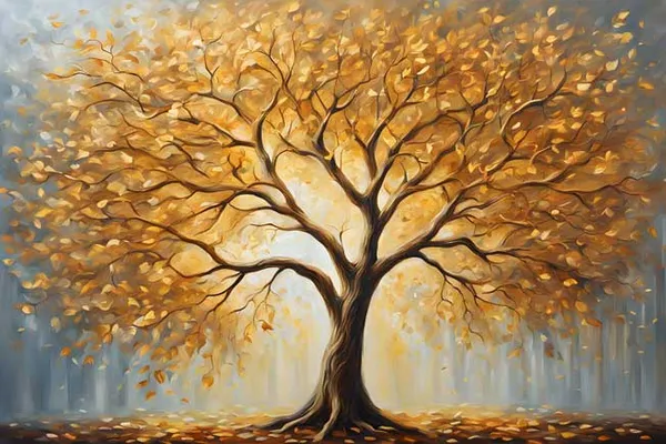 Golden_Tree_Of_Life_Canvas_Wall_Art_Painting