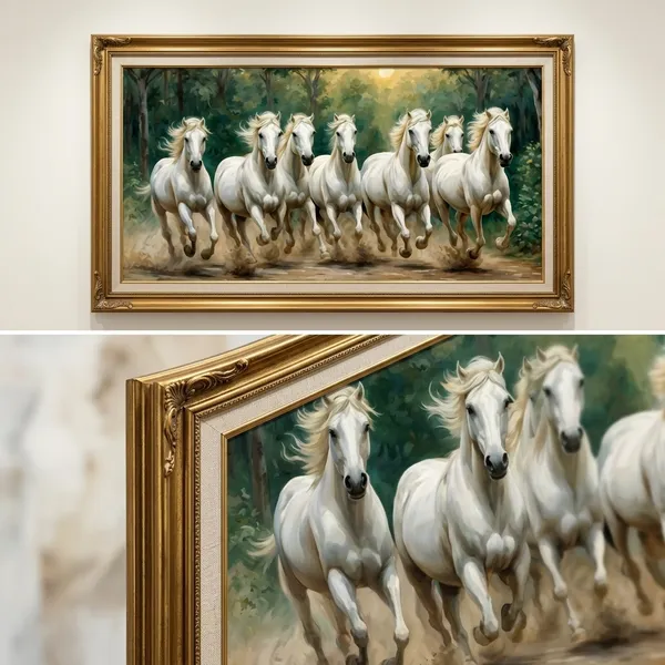 Seven_Running_White_Horses_Painting_Vastu_Art_Canvas_For_Home_Decor