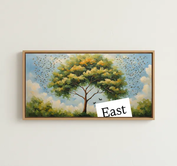 Premium_Plastic_Nature_Inspired_Tree_With_Birds_Multicolour_Wall_Painting