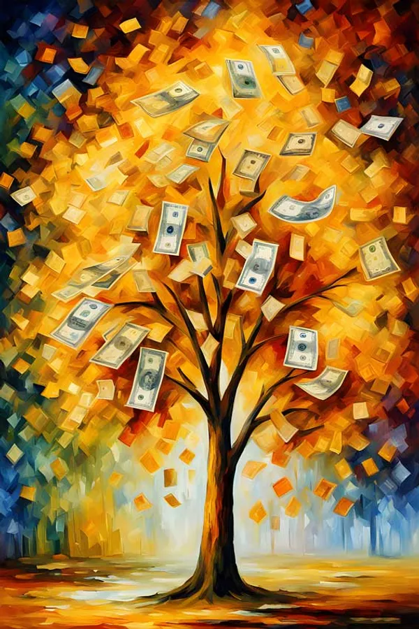 Money_Tree_Motivational_Wall_Art_Print_Financial_Success_Inspiration_Poster