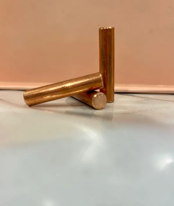 Premium_Copper_Cylindrical_Metal_Studs_Set_Of_2_(each_set_has_3_studs)