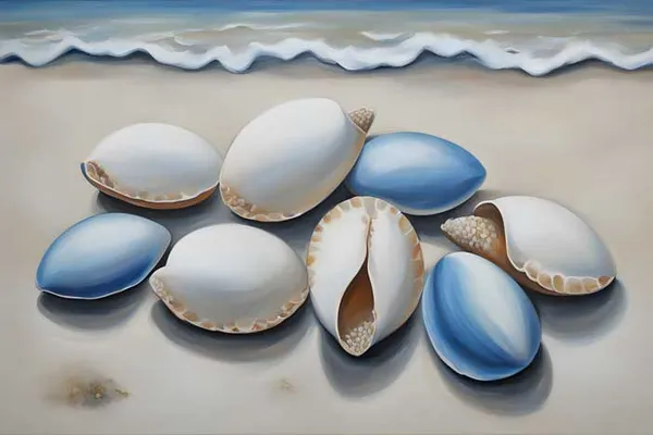 Decorative_Shell_Collection_Blue_And_White_Seashells_Set