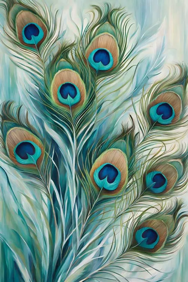 Peacock_Feather_Printed_Decorative_Wall_Art_Canvas