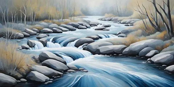 Winter_Landscape_Canvas_Wall_Art_Serene_Snow_River_Painting